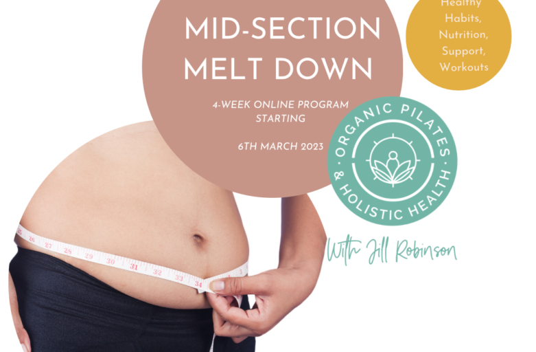 March Mid-Section Meltdown – 4-Weeks Online Nutrition, Workouts, Healthy Habits & Support